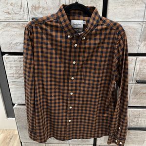 Men’s Plaid Button Down Shirt